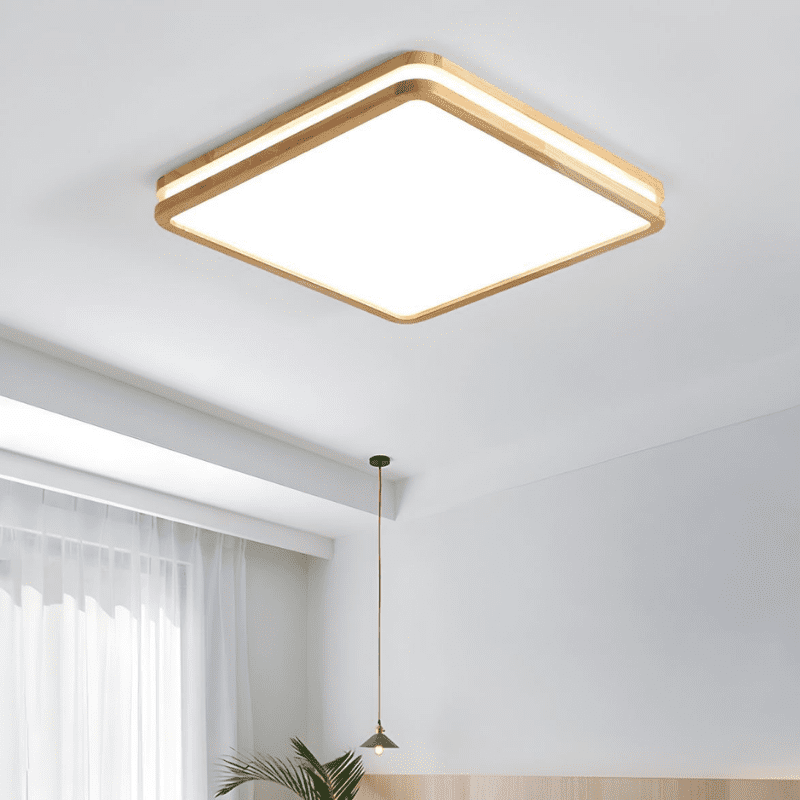 Lampara Cuadrada 36w 300mm Saiph Mdf Clara 3000-4000-6000k C/Control - Imagen 6