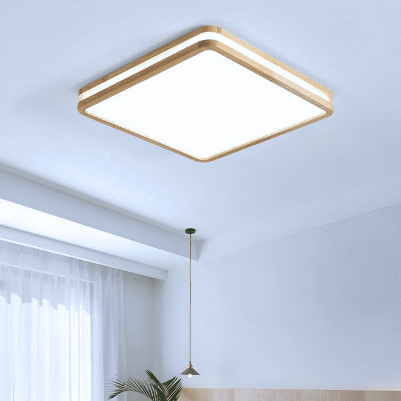 Lampara Cuadrada 36w 300mm Saiph Mdf Clara 3000-4000-6000k C/Control - Imagen 5