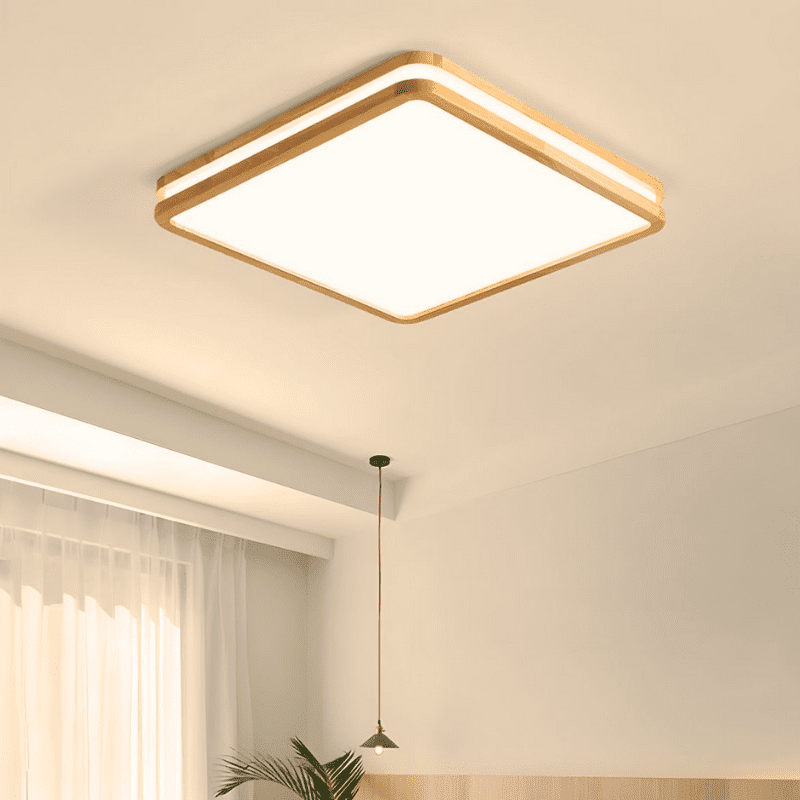 Lampara Cuadrada 36w 300mm Saiph Mdf Clara 3000-4000-6000k C/Control - Imagen 4