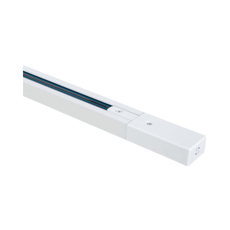 Riel Monofasico Sobrepuesto 1 Metro Blanco Modelo Procyon