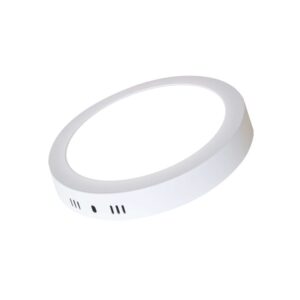 Panel Sobrepuesto Pro Redondo 12w Calido 3000k