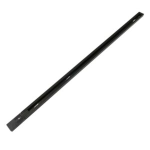 Riel Monofasico 2 Metros Negro Modelo Paladio