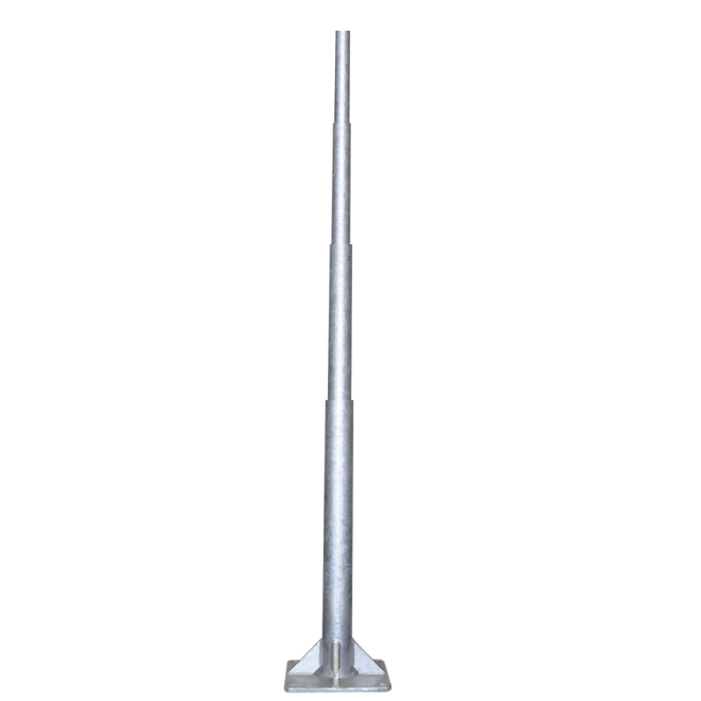 Poste tubular 10 metros galvanizado