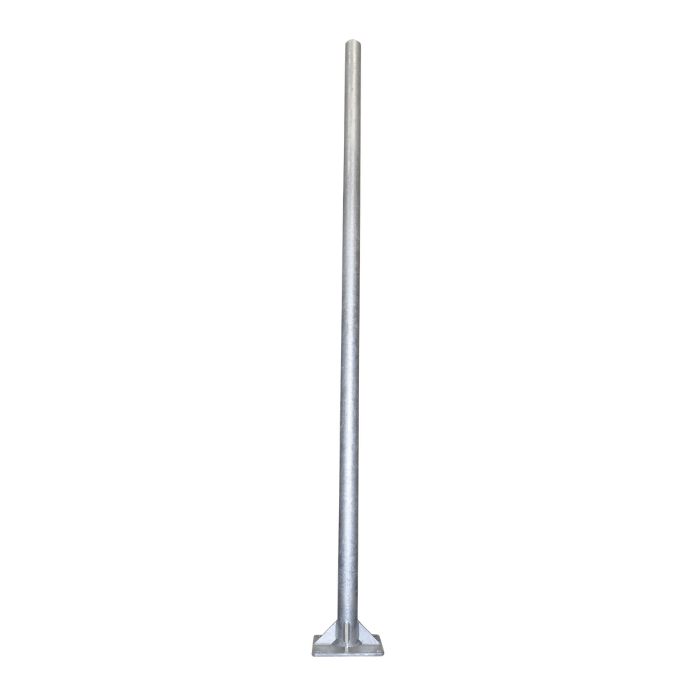 Poste tubular en oferta 4 metros galvanizado
