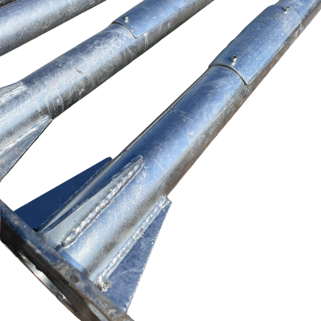 Poste tubular en oferta 5 metros galvanizado - Imagen 2